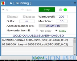 Instrumento de negociación de cobertura de doble cuenta